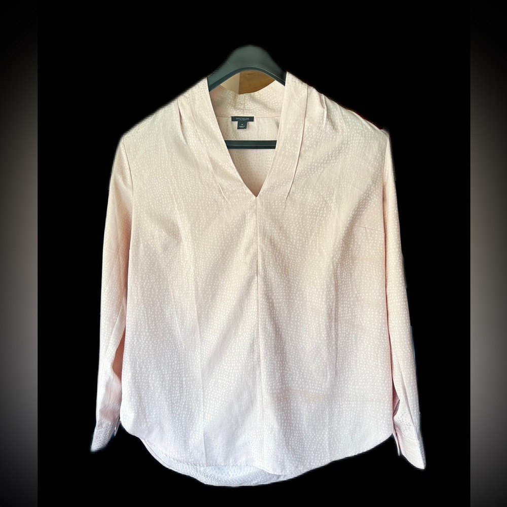 Light peach long sleeve Ann Taylor